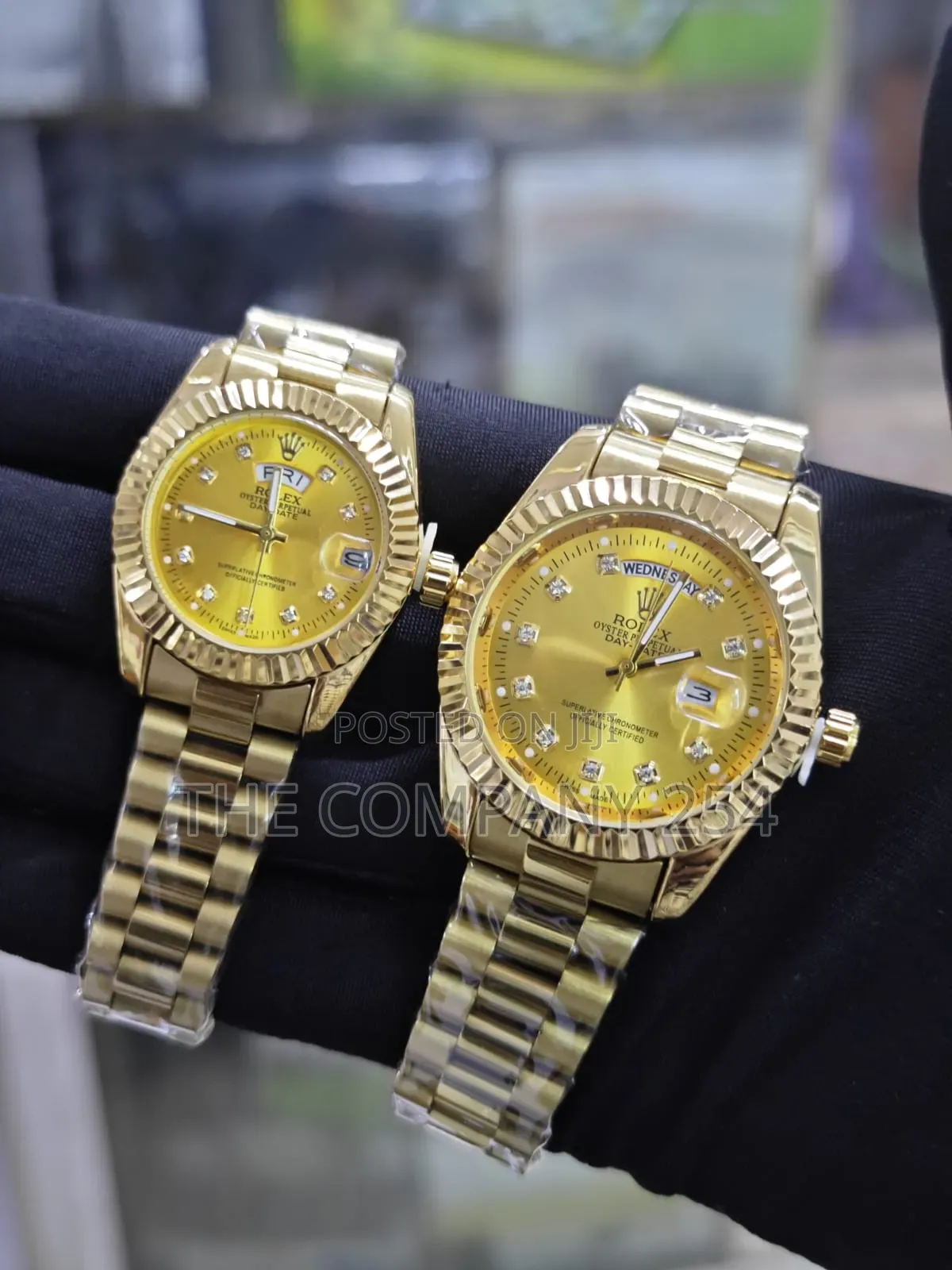 Rolex Oyster Stainless Day Date Parpetual Watches
Ksh.2500