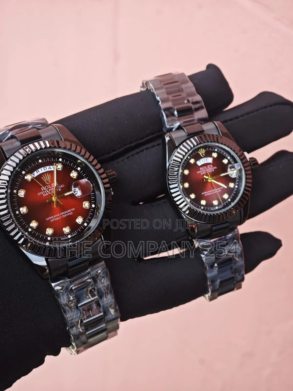 Rolex Oyster Stainless Day Date Parpetual Watches
Ksh.2500
