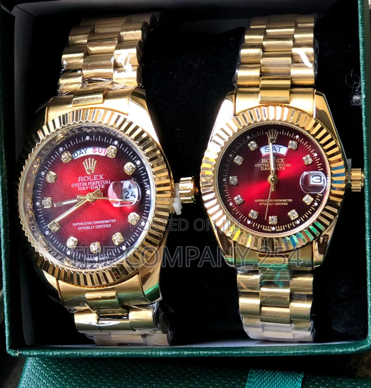 Rolex Oyster Stainless Day Date Parpetual Watches
Ksh.2500