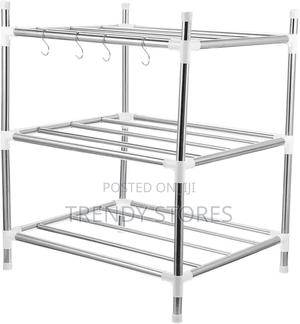 3 Layer Countertop Storage Shelf - thumbnail 2