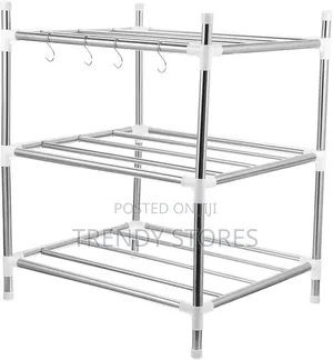 3 Layer Countertop Storage Shelf