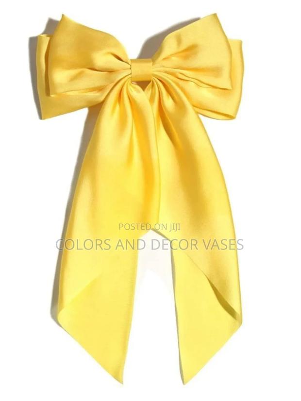 Yellow Hair Bows - thumbnail 3
