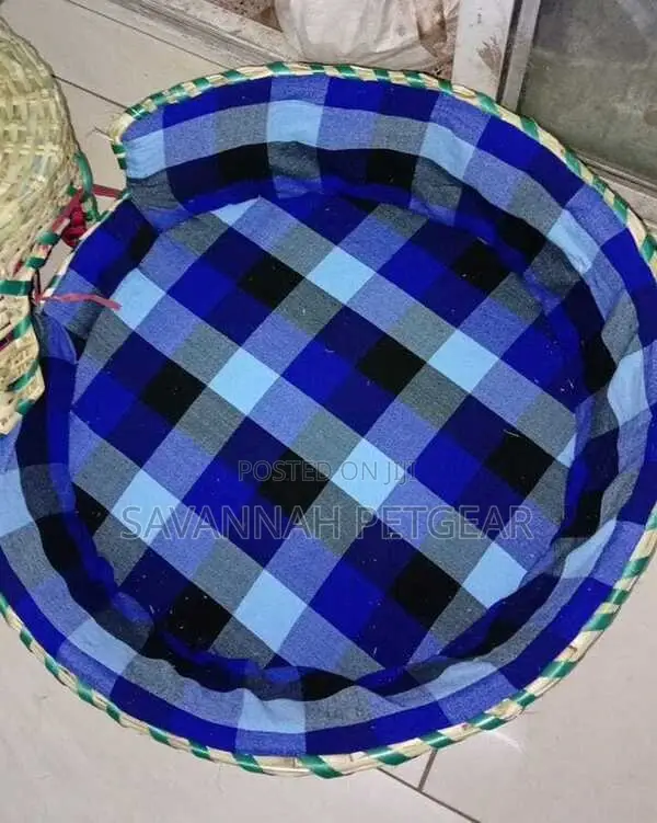 Dog Baskets Maasai Cloth Pet Bed Size - 26"