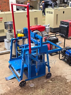 Electric Mobile Block Making Machine