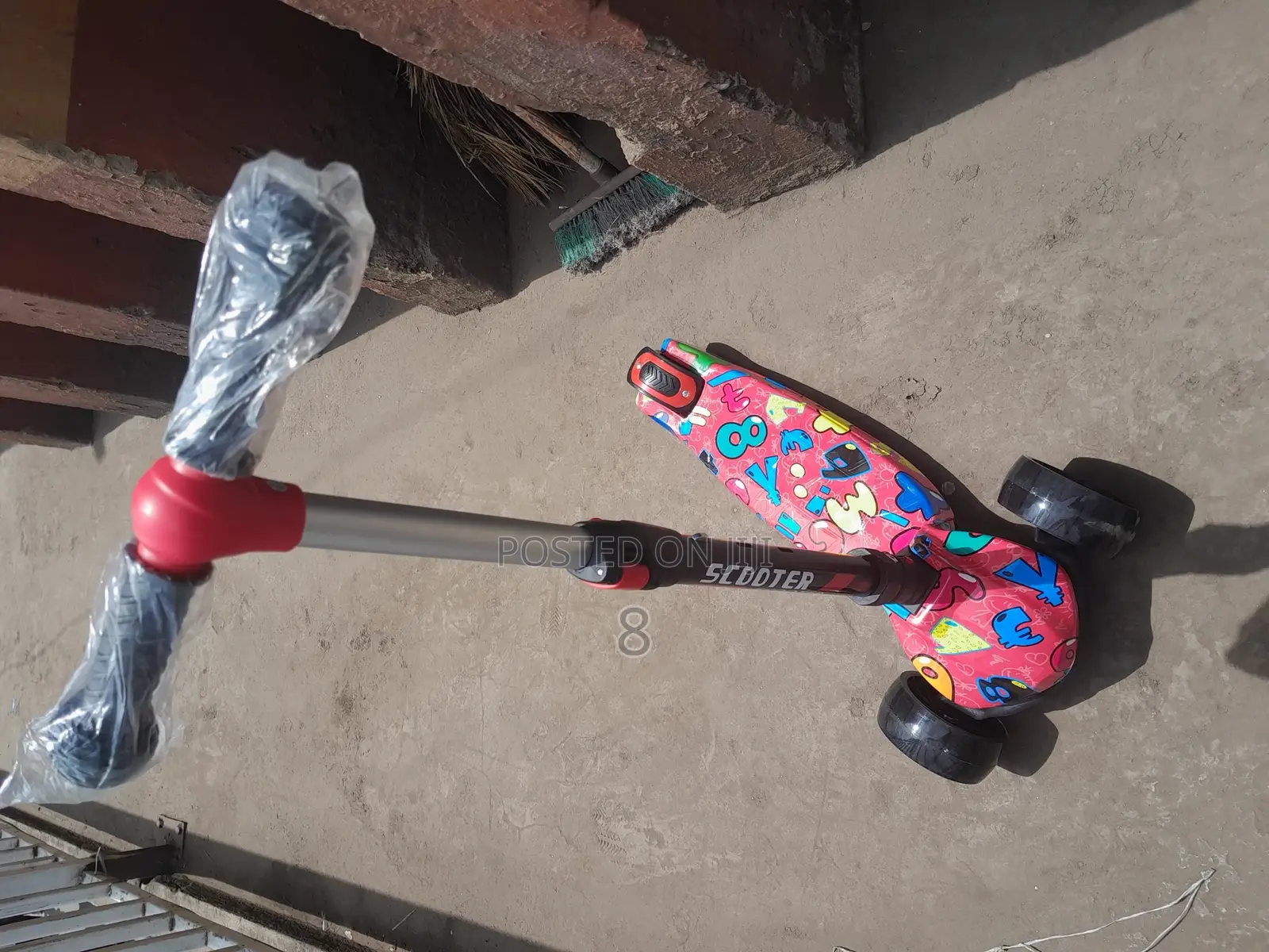 Musical 3-Wheel Scooter for Kids – Safe and Entertaining Rid