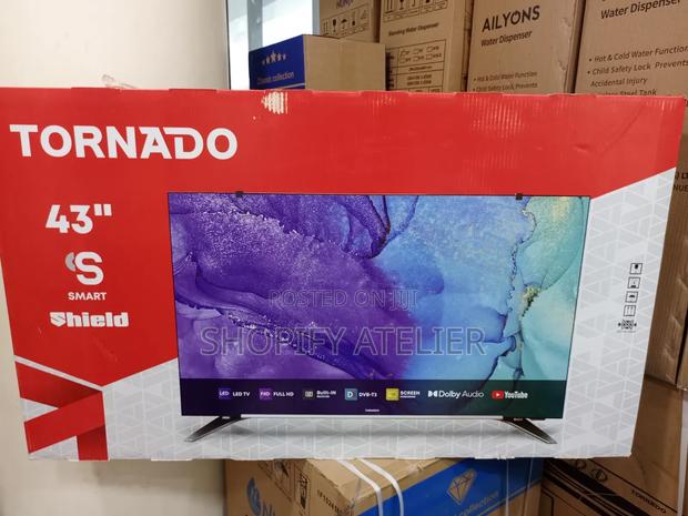 Tornado Ultra Smart TV Frameless Design Unbreakable Scree