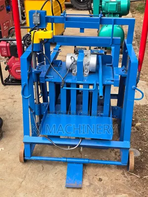 Single Phase Portable Block Making Machine