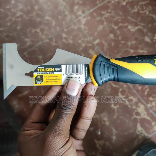 Tolsen 6 in 1 Scraper, Putty Knife, Paint Scraper, Knife