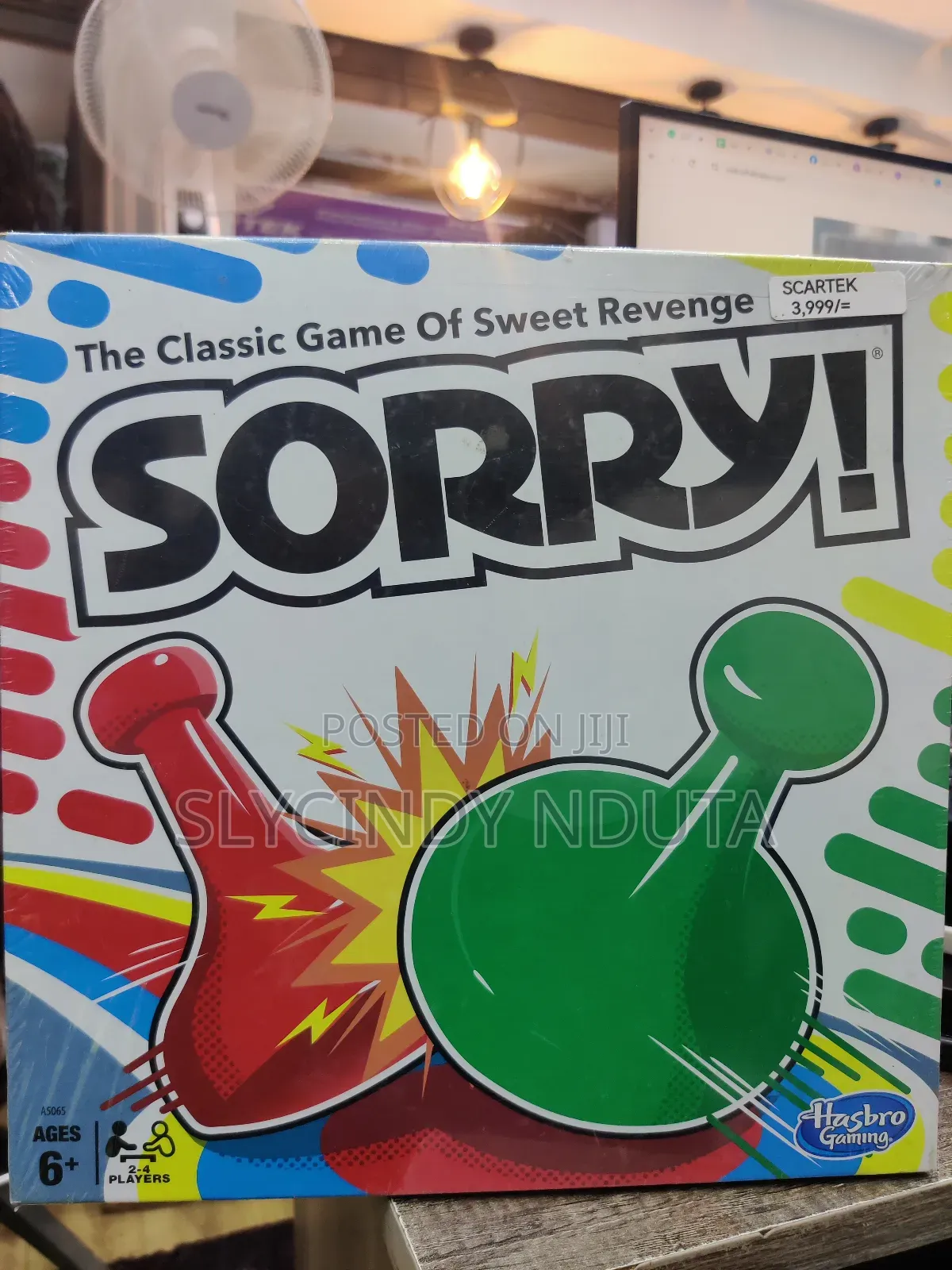 Classic Game of Sweet Revenge Sorry