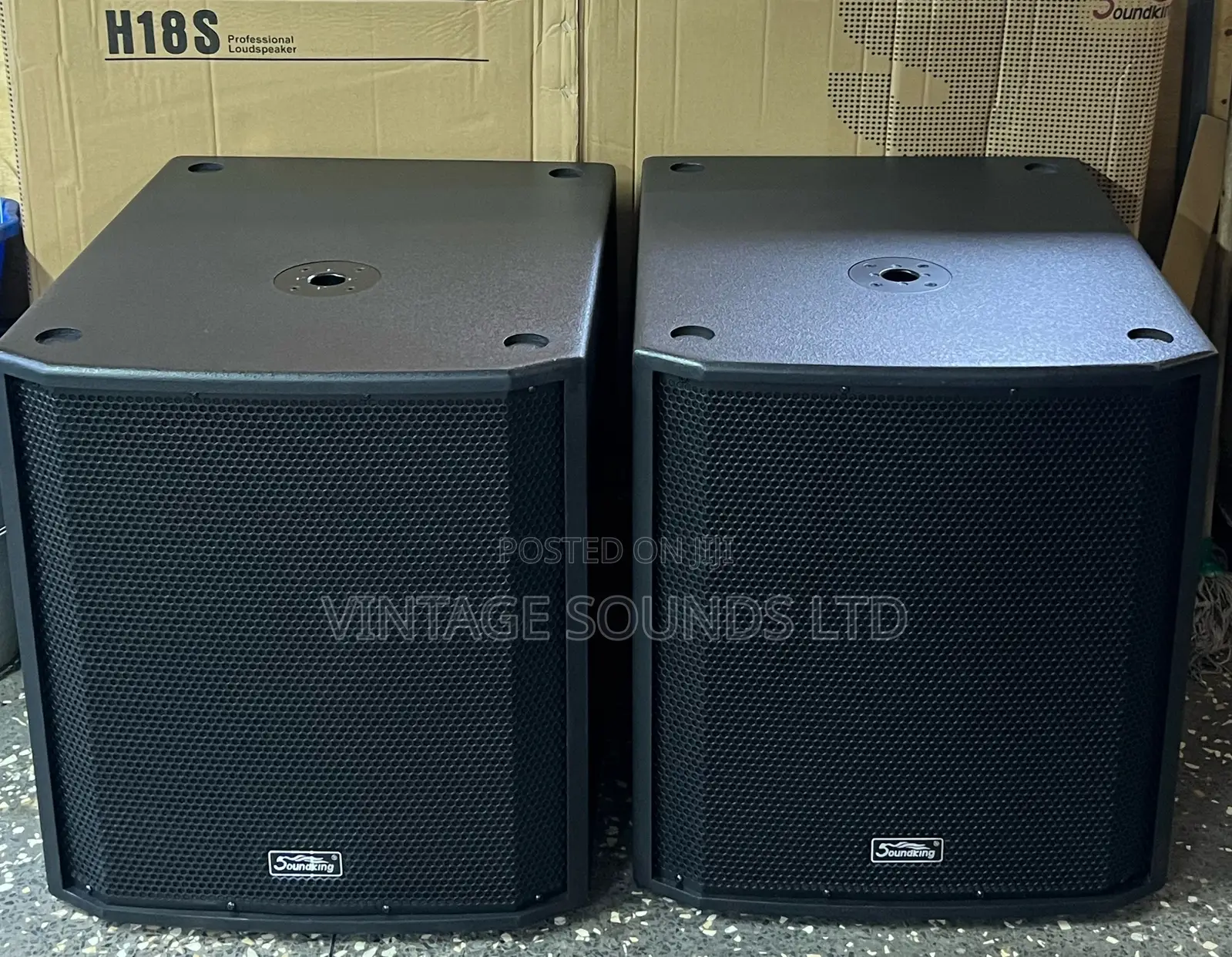 Soundking H18s -Passive Subwoofer Bass Speaker (Single Pc )