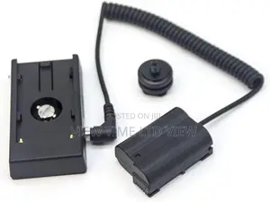 Nikon en-El15 Dummy Battery With Sony Np-F970 Battery Plate