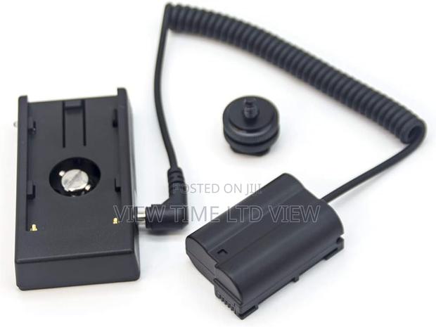 Nikon en-El15 Dummy Battery With Sony Np-F970 Battery Plate