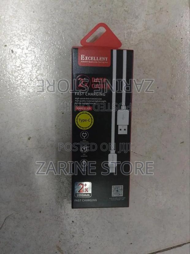 Excellent Fast Charging Type C Cable, Data Cable - thumbnail 3