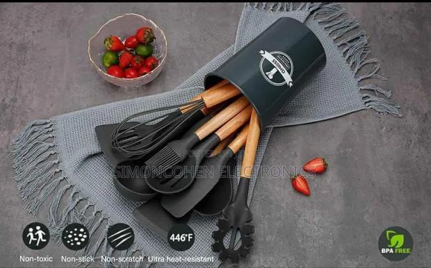 12pcs Silicone Spoon Set
