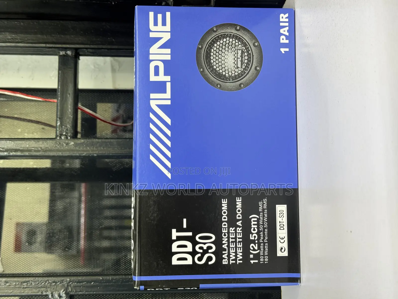 Alpine DDT-S30 360W Soft Dome Car Audio Speakers Tweeters