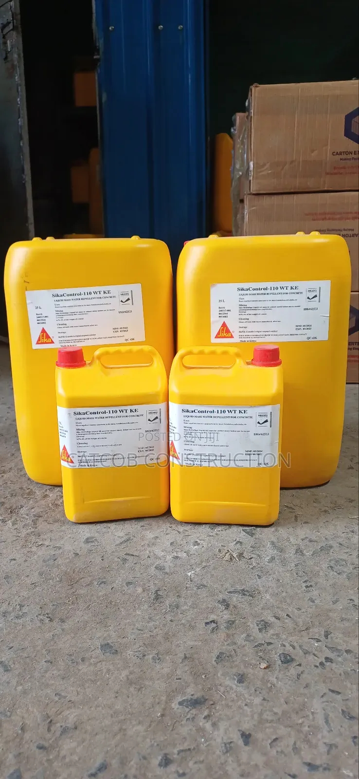 Sikacontrol 110WT Best Waterproofing for Concrete Durability