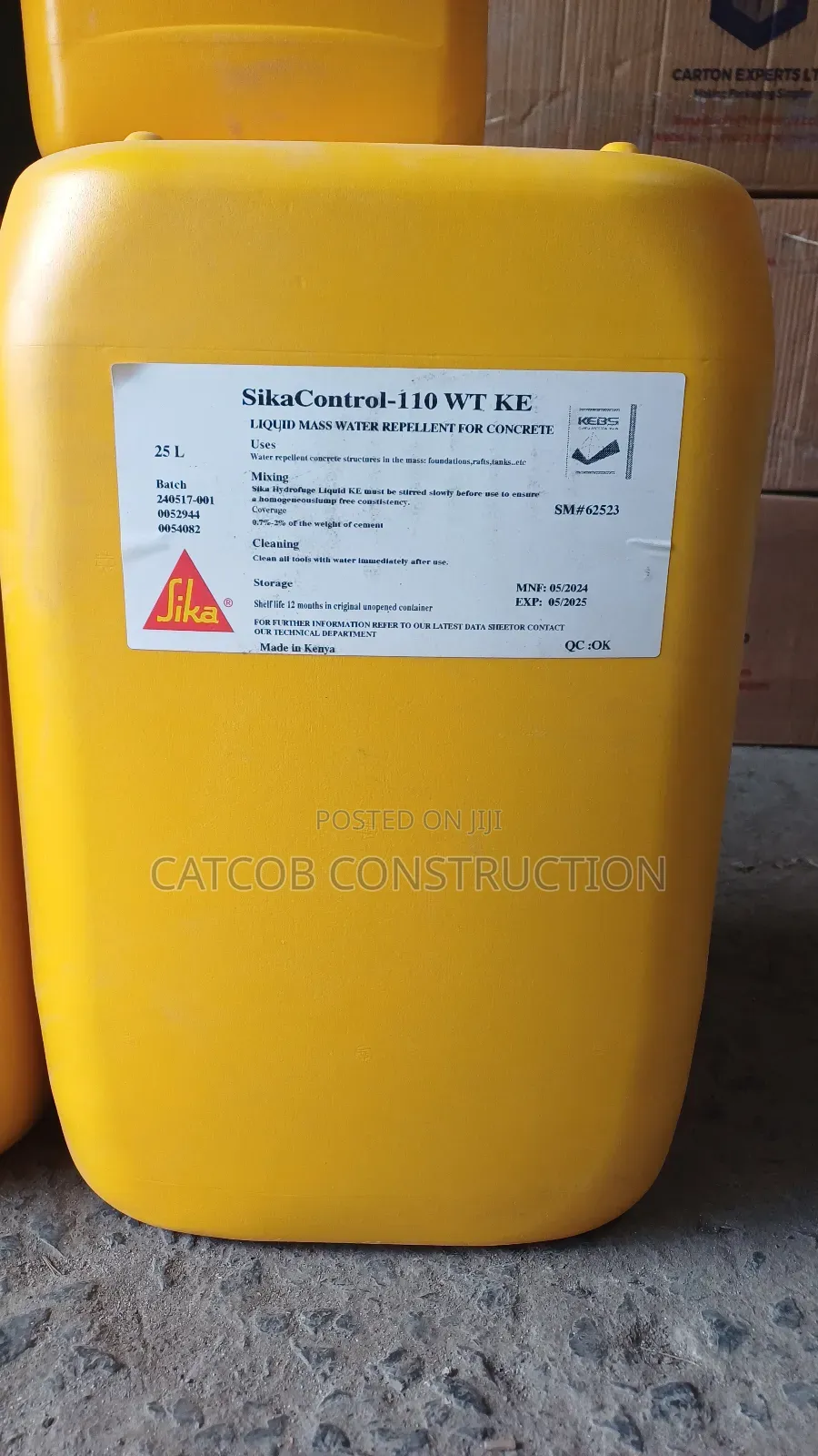 Sikacontrol 110WT Best Waterproofing for Concrete Durability