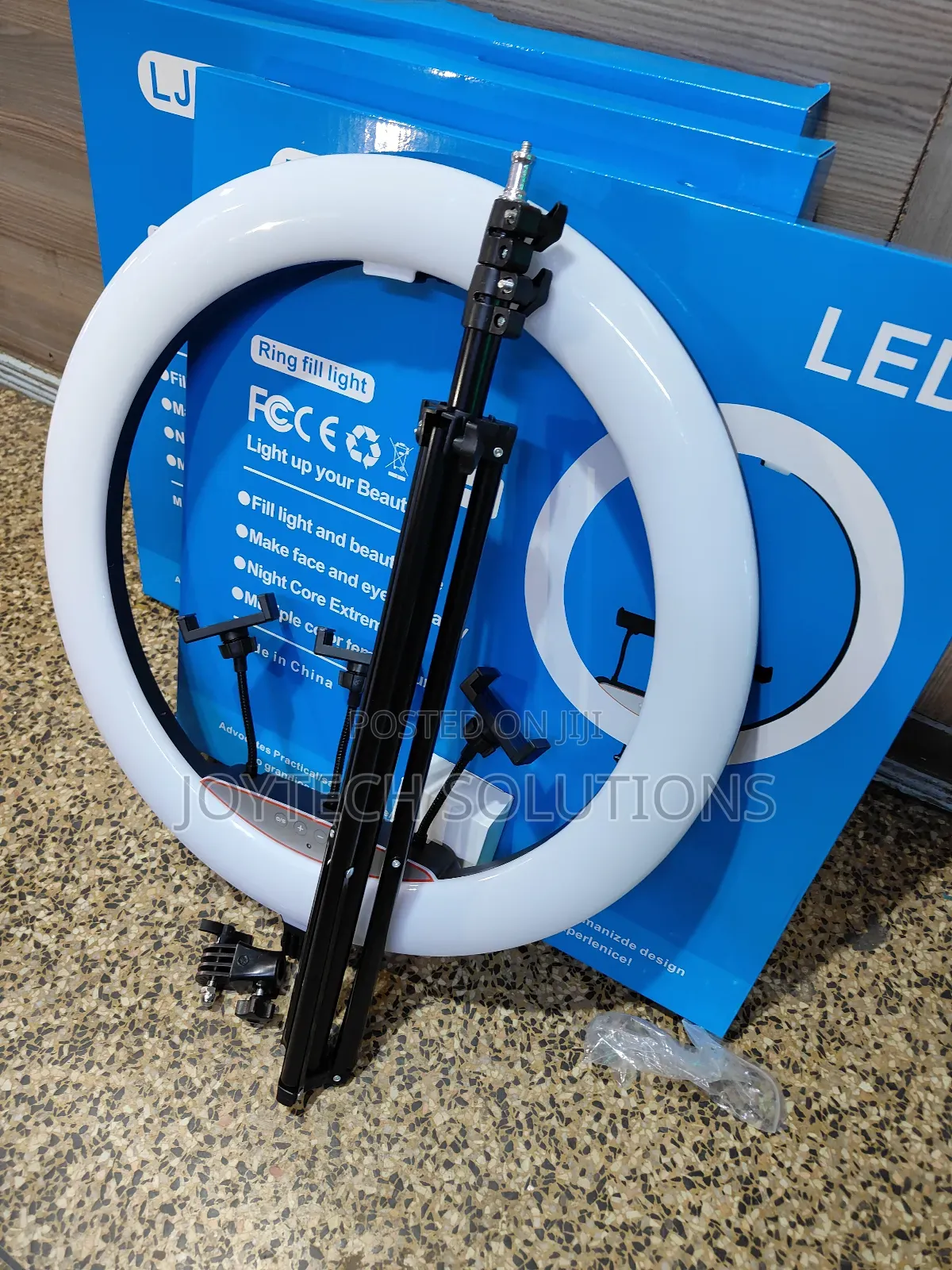 Led 22 " Inches Ring Fill Light : Multiple Colours , Tripod