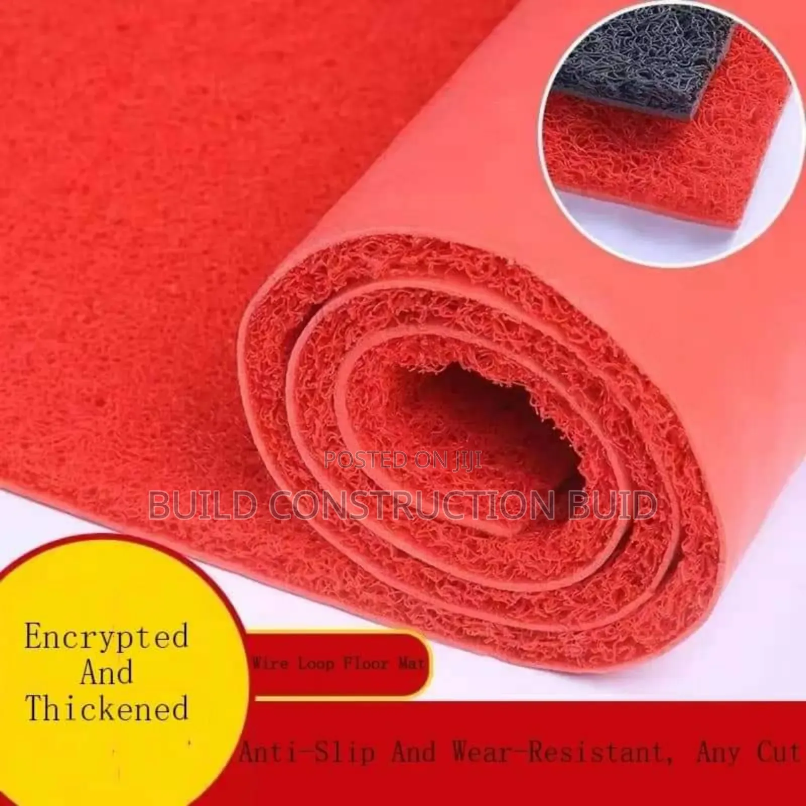 Water Resistant PVC Coil Mat