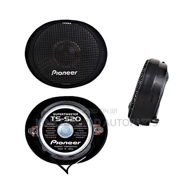 Pioneer Ts S20 200 Watts Tweeter, Black Pair - thumbnail 3