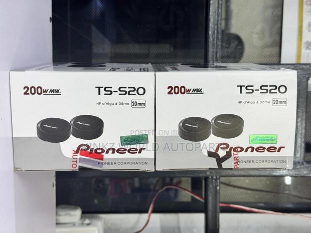 Pioneer Ts S20 200 Watts Tweeter, Black Pair - thumbnail 4