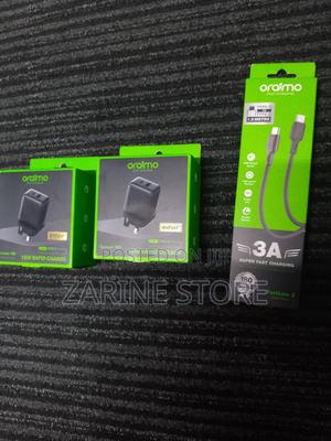 Oraimo 18W Rapid Charge Adapter C-C Cable Fast Charging - main view