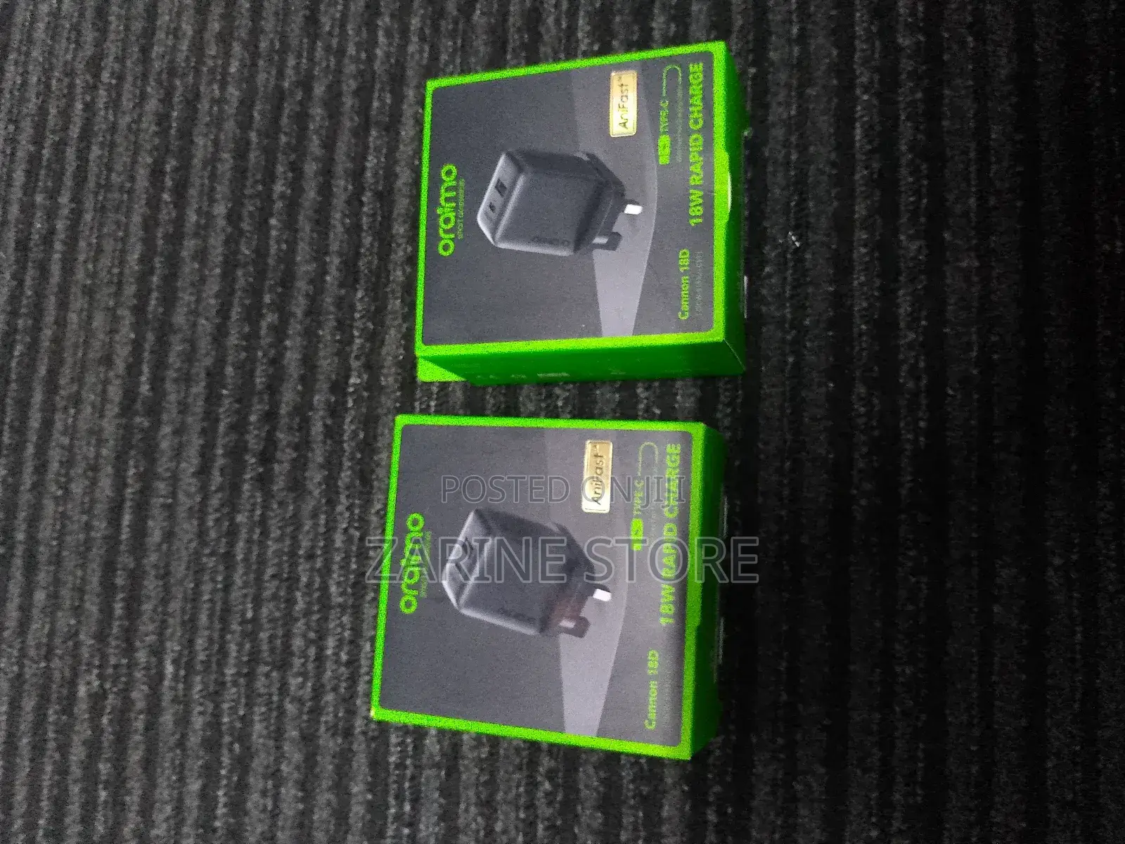 Oraimo Fast Charging Charger With Free Type C Cable