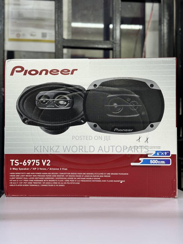 Pioneer Ts-6975 V2 6X9 3 Way Champion Series Speakers 1000W