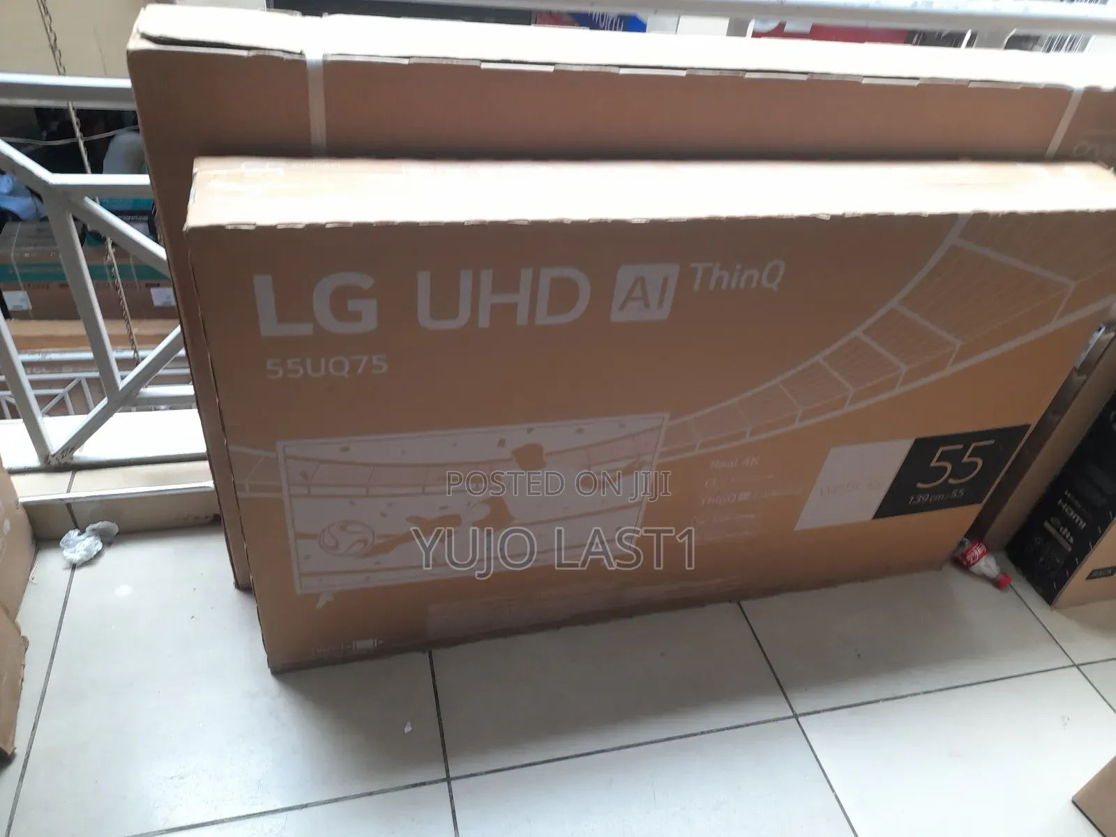 LG UHD TV |55 | UQ75 | Webos | Smart AI Thinq |