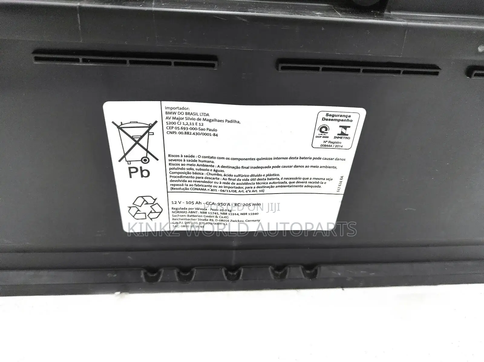 Original BMW,ROLLS-ROYCE Agm-Battery 105AH (61217604808)
