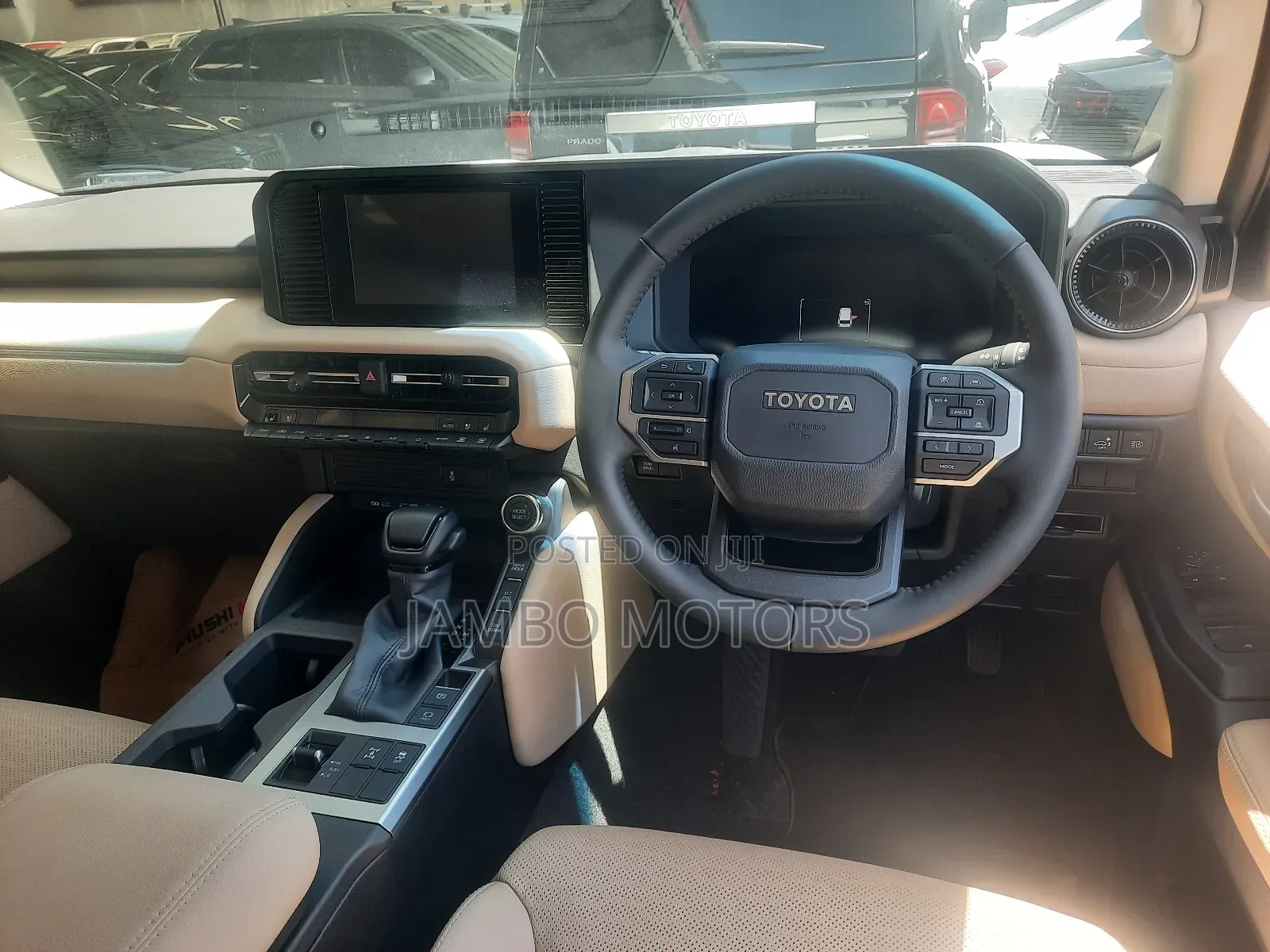Toyota Land Cruiser Prado 2024 White