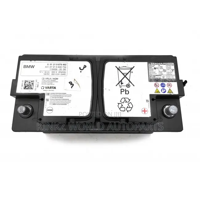 Genuine BMW E90 F20 F30 G20 AGM Battery 92ah M2, M3 M5