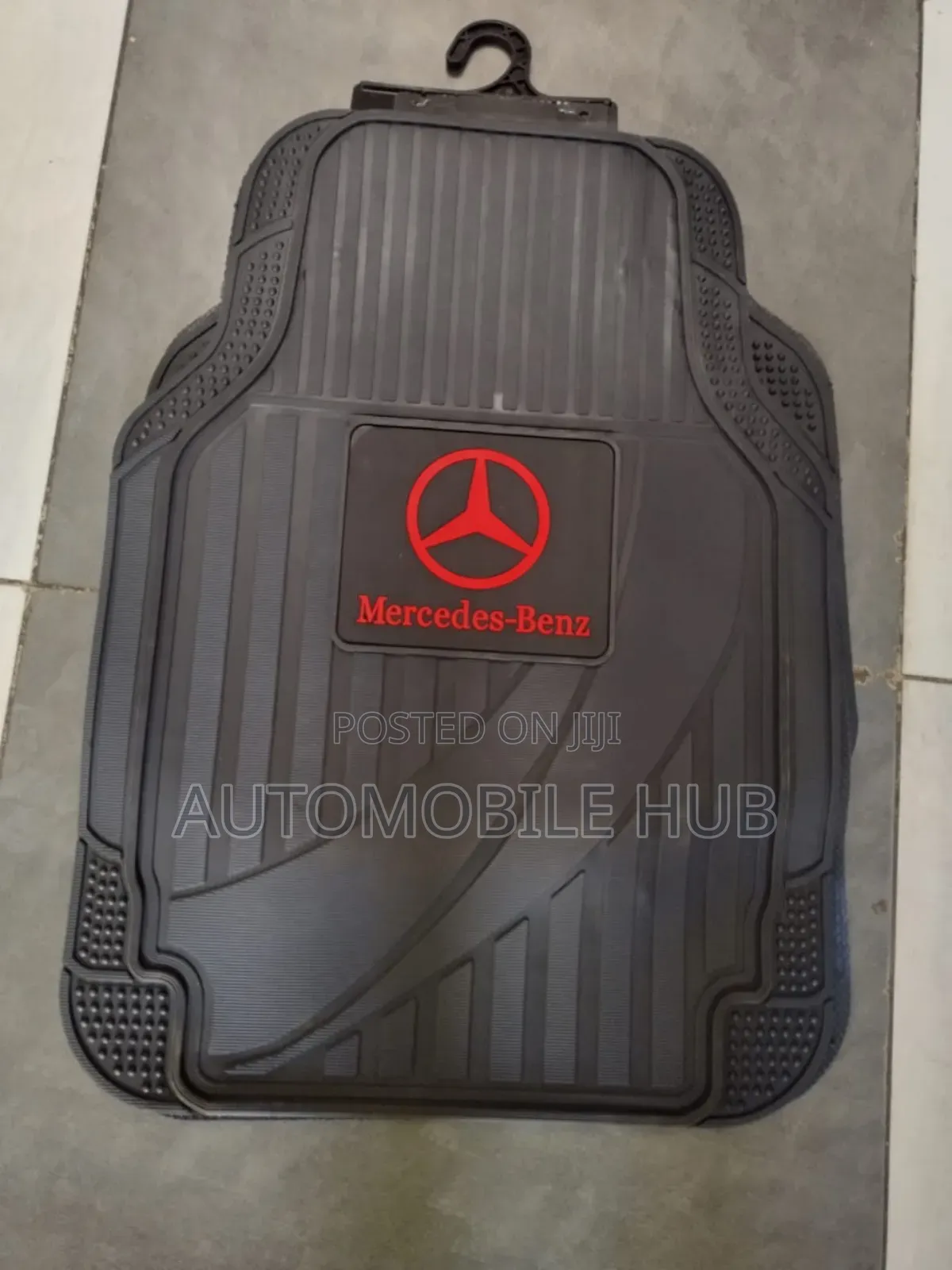 Antislip Mercedes Benz Floor Mats Black 5pcs