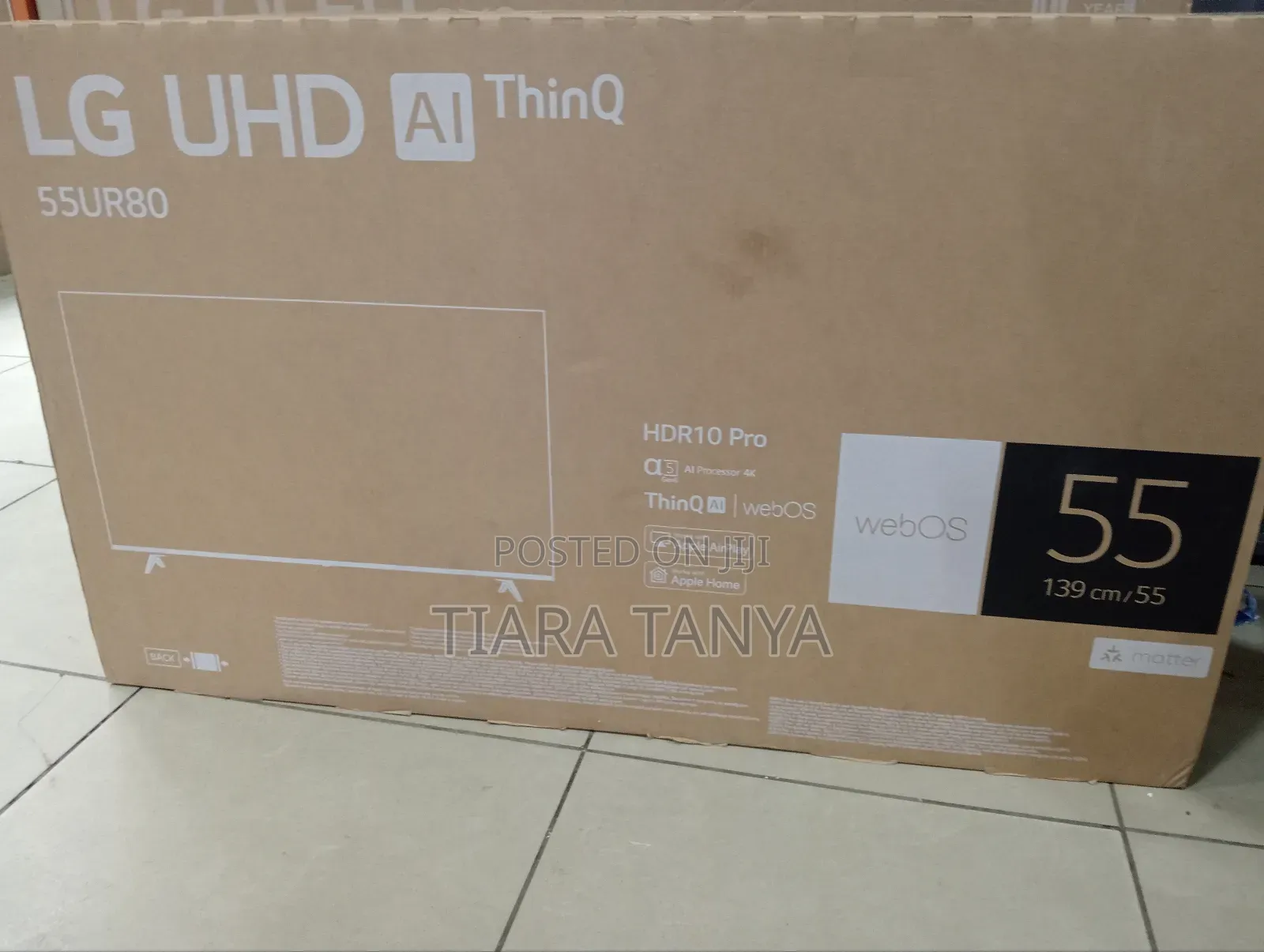 Lg 55 Smart Uhd Ur80 Tv