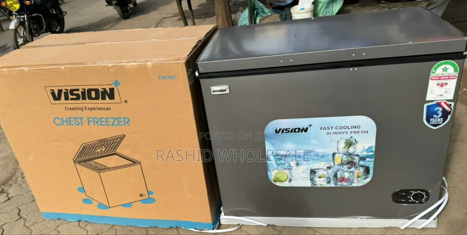 Chest Freezer 200l Vision