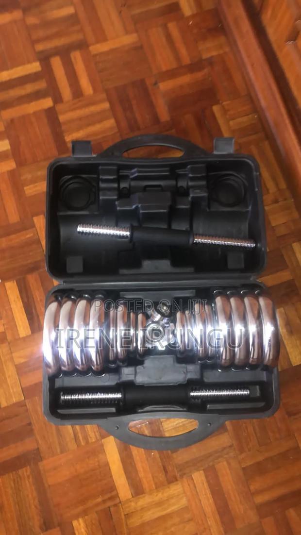 30kg Adjustable Dumbbell Set+Dumbbells - main view