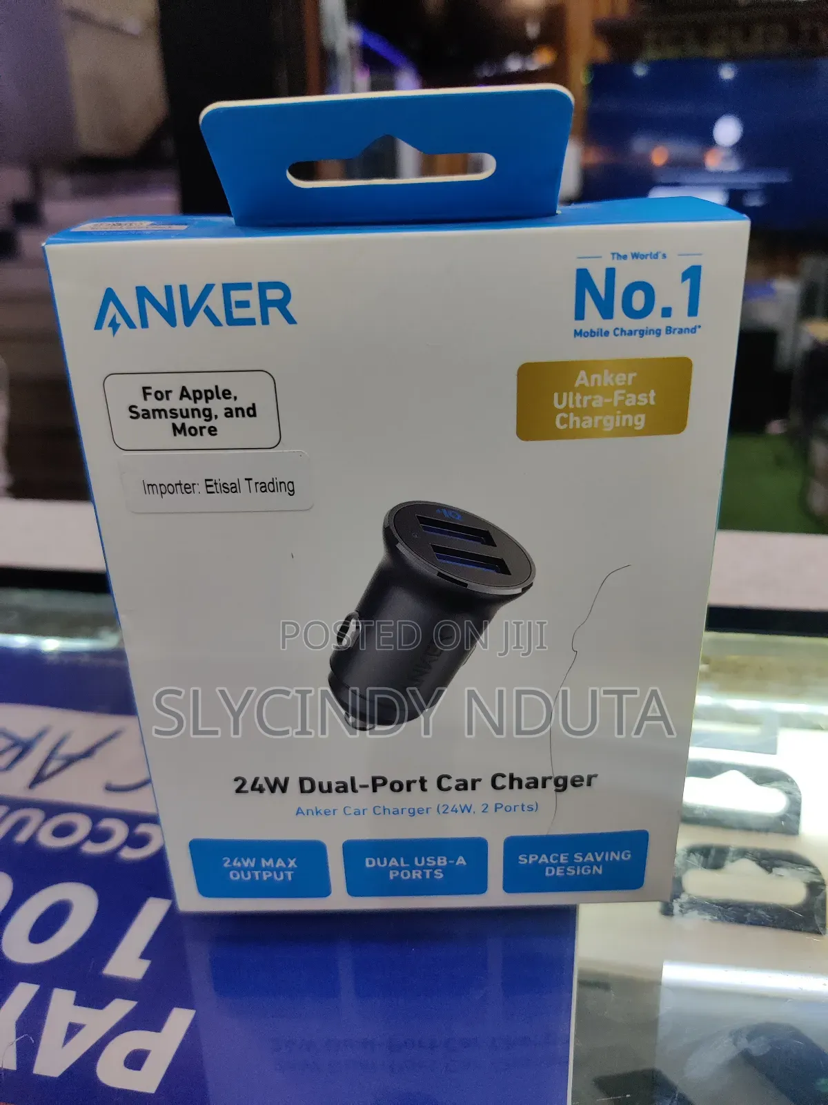 Anker 24w Dual Port Car Charger
