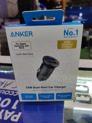 Anker 24w Dual Port Car Charger