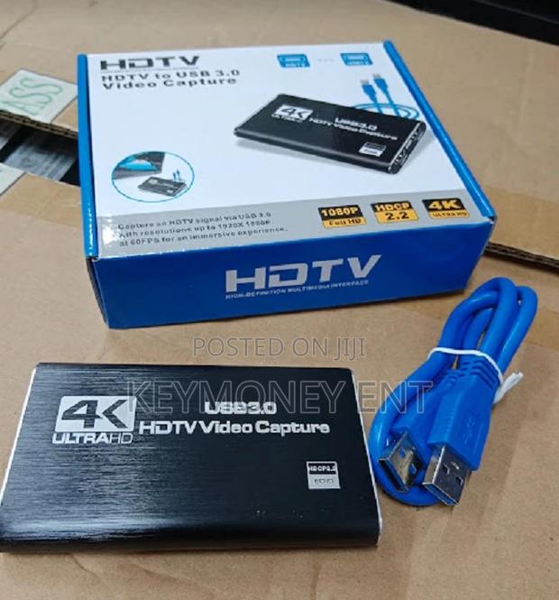 Metallic USB 3.0 HDMI Capture Card With Audio - main view