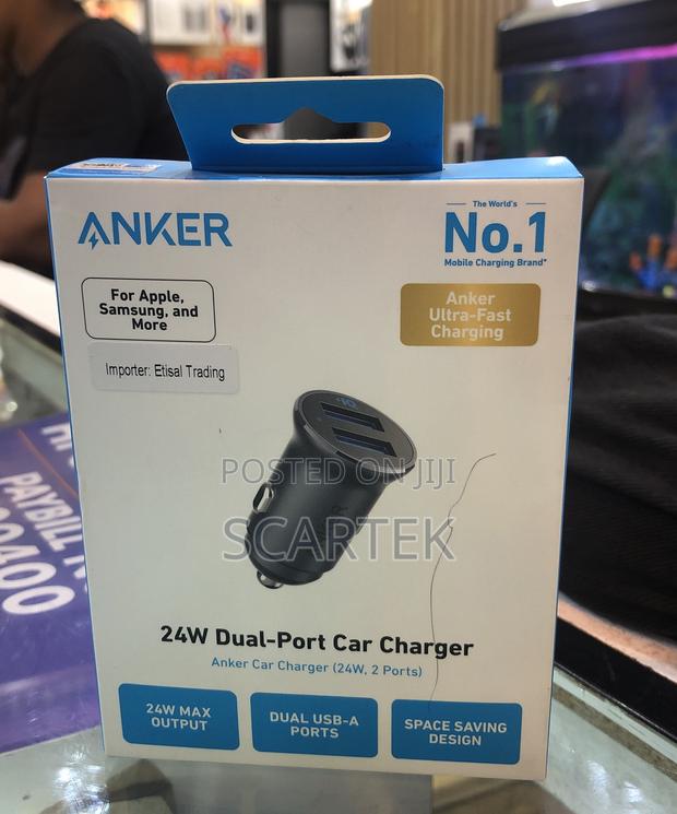 24W Dual-Port Car Charger - main view