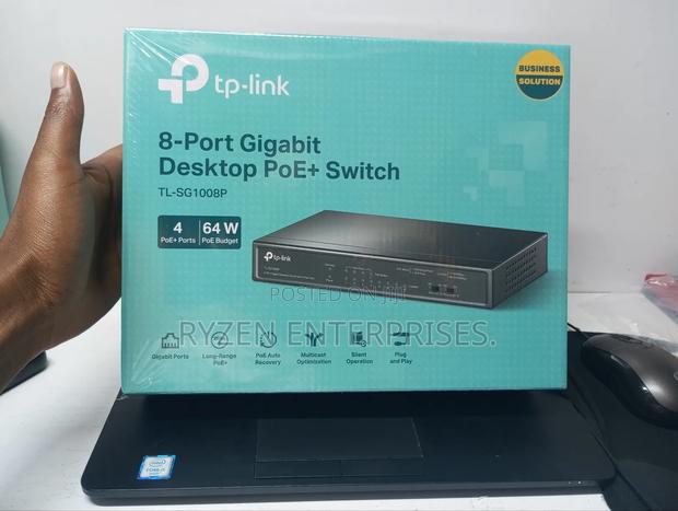 Sg1008 Tp-link 8 Port Switch - main view