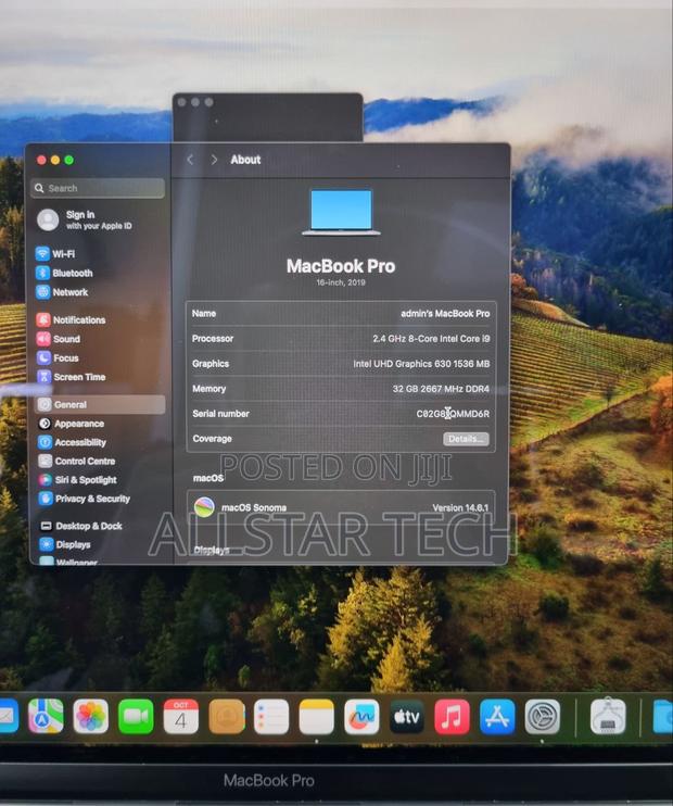 Laptop Apple MacBook Pro 2019 32GB Intel Core I9 SSD 512GB - thumbnail 2