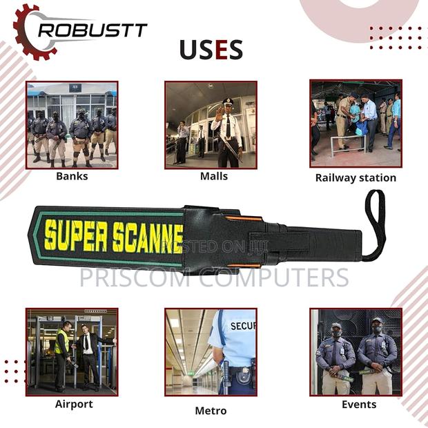 Super Scanner Hand Held Metal Detector - thumbnail 2