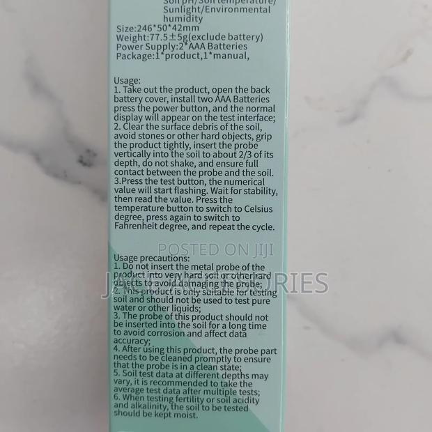 New 6 in 1 Soil Ph Meter - thumbnail 3