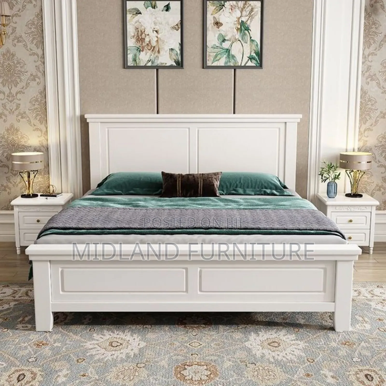 White Bed 5by6