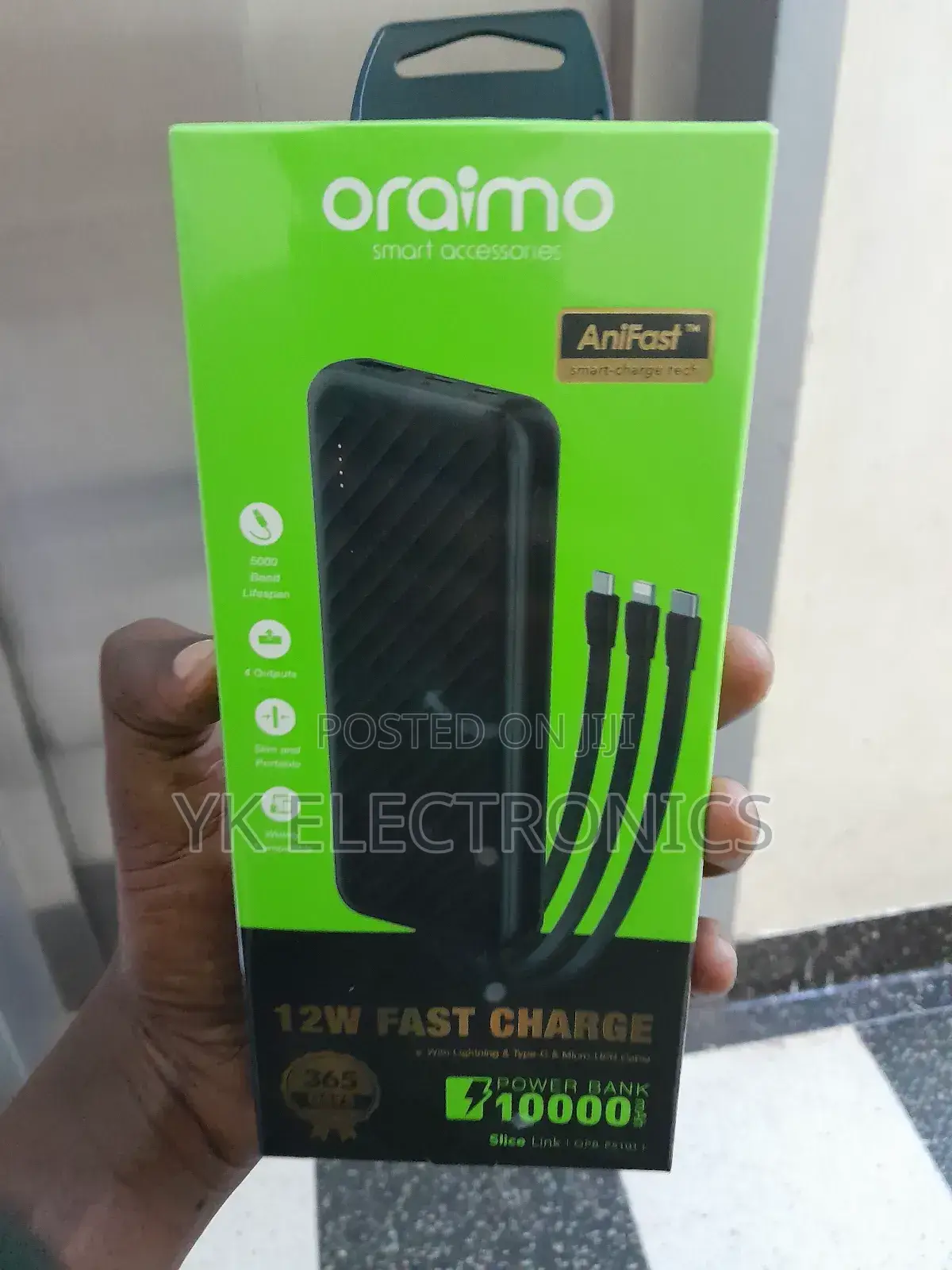 Oraimo Traveler 2 10000 Mah Powerbank