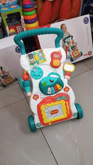 Baby Push Walker With Activity Center – Fun Learning Combi