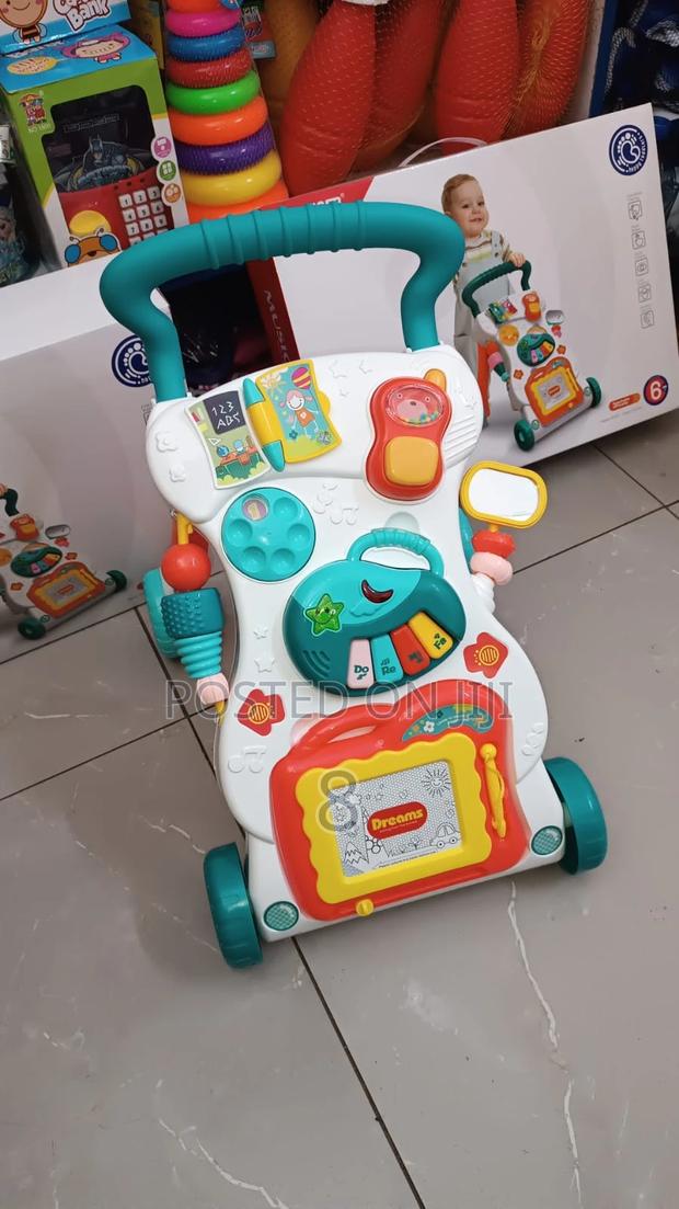Baby Push Walker With Activity Center – Fun Learning Combi - thumbnail 2