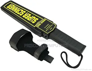 Security Hand Held Metal Detector With Vibration & Led Light