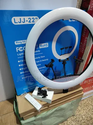 Ringlight LJJ 22 Inches: With 2.1 Tripod Stand .